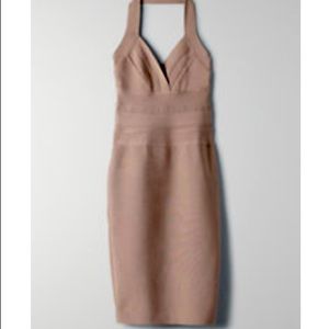 Aritzia TEN BY BABATON ALEXANDER BANDAGE DRESS